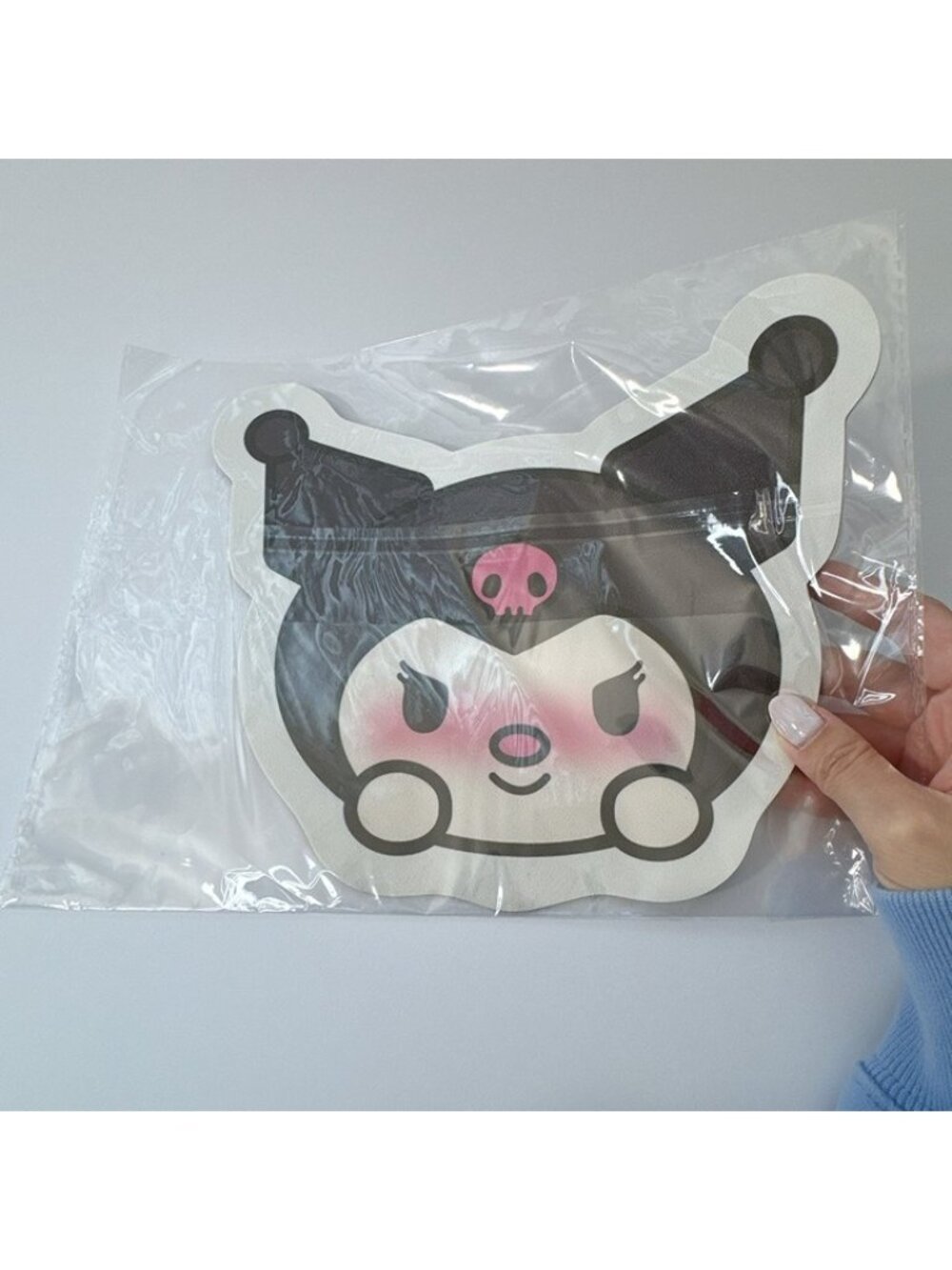 Kuromi Blushing Non-Slip Mouse Pad Cute Kawaii Desk Mat